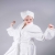 �S-3822 D�Z BEYAZ BORNOZ