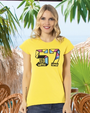 H-9020 %100 PAMUK COTTON BAYAN T���RT
