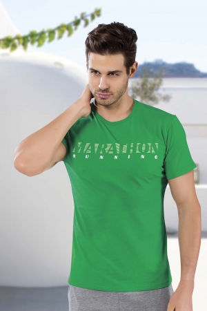 H-907 %100 PAMUK COTTON ERKEK T���RT