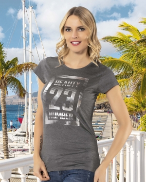 H-9012 %100 PAMUK COTTON BAYAN T���RT